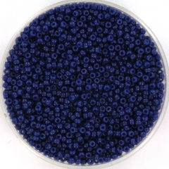 Miyuki seed beads 15/0 - duracoat opaque dyed navy blue 4493(5gr)