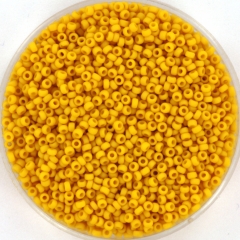 Miyuki seed beads 15/0 - opaque matte canary 2311(5gr)