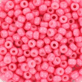 Γυάλινες χάντρες Miyuki seed beads duracoat opaque carna