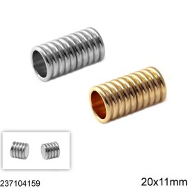 Κούμπωμα Μπρούτζινο Μαγνητικό 20x11mm