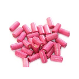 Ξύλινες βαρελακι  ροζ 12*5mm(20 τεμ)